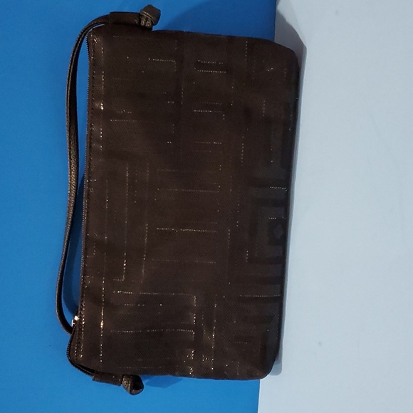 bags by pinky Handbags - Pinky #6818-44 black printed cross body made in the USA